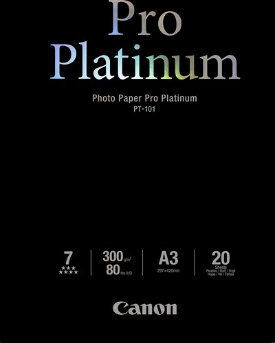 Canon Pro Platinum Pho PT101 - A3 - 20L