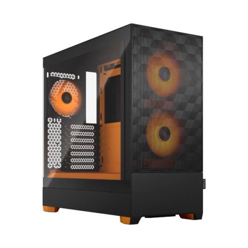 Fractal Pop Air RGB Orange Core TG, narančasto