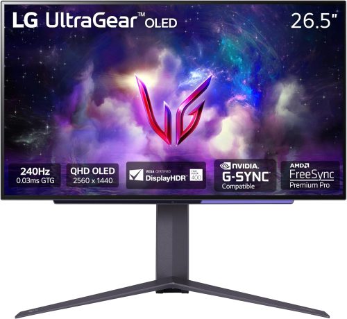 LG 27GS95QE, OLED, QHD, 2xHDMI, DP, 240Hz, HAS