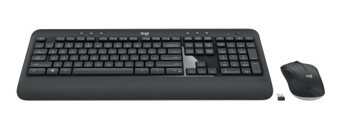 Logitech MK540 bežična tipkovnica i miš, crna