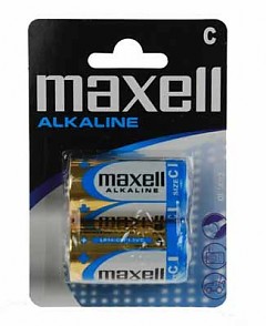 Maxell alkalne baterije LR-14/C, 2 komada