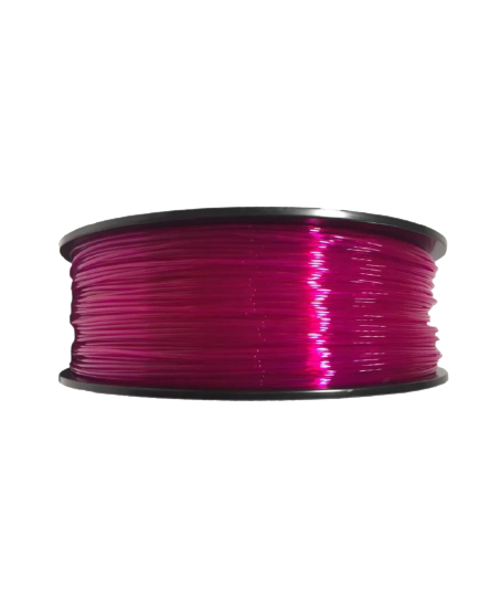 PET-G filament 1.75 mm, 1 kg, transparent purple