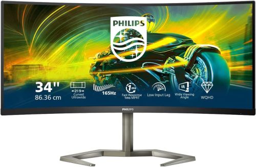 Philips 34M1C5500VA 34", WQHD, 2xHDMI, 2xDP, 165Hz