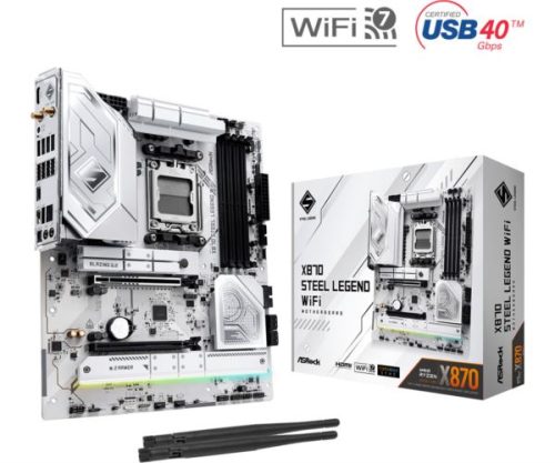 Asrock AMD AM5 X870 STEEL LEGEND WIFI