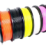 Silk PLA filament 1.75 mm, 1 kg, yellow/green