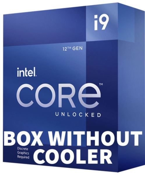 Intel Core i9-12900KF Soc 1700 | No Cooler