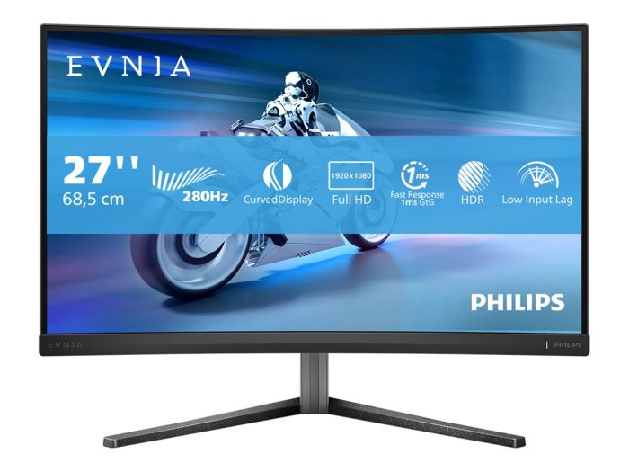 Philips VA 27" 27M2C5200W, 2xHDMI, DP, HAS, 280Hz