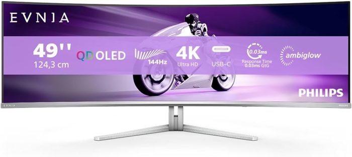 Philips 49" 49M2C8900L, QD OLED, 2xHDMI, DP, USB-C