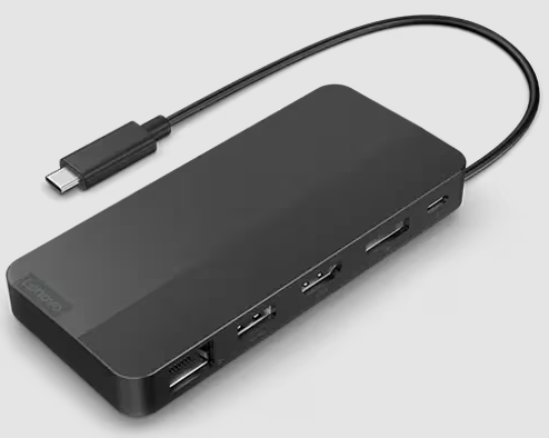 Lenovo USB-C Dual Display Travel Dock