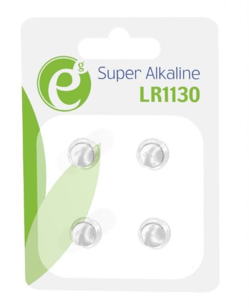 Gembird Button cell LR1130, 4-pack