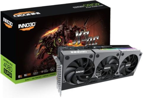 INNO3D GeForce RTX 4080 SUPER X3 OC, 16GB GDDR6X