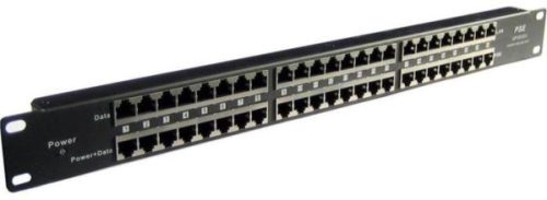 MaxLink 24 port 1U Rack mount 10 100 injector without power supply