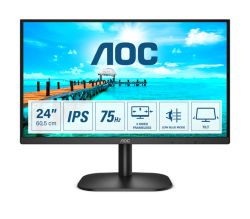 AOC LED IPS 23,8" 24B2XDAM, VGA, DVI, HDMI, zvuč.