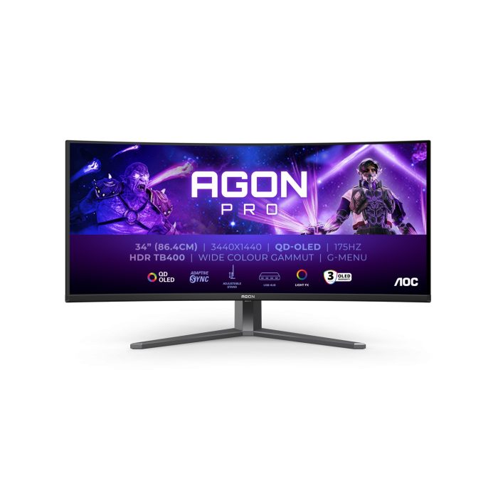 AOC AGON AG346UCD,QD-OLED, 2xHDMI, DP, USB, 175Hz