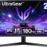 LG 27GS60F 27", IPS, HDMI, DP, 180Hz, 1ms, 300cd