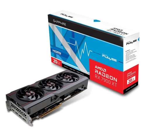 Sapphire Pulse RX 7900 XT Gaming OC, 20GB GDDR6