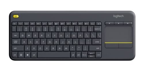 Logitech K400 PLUS Wireless Touch Keyboard, Black