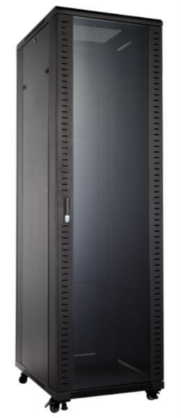 NaviaTec Floor Cabinet 27U 600 x 800mm, JB-68B, Black