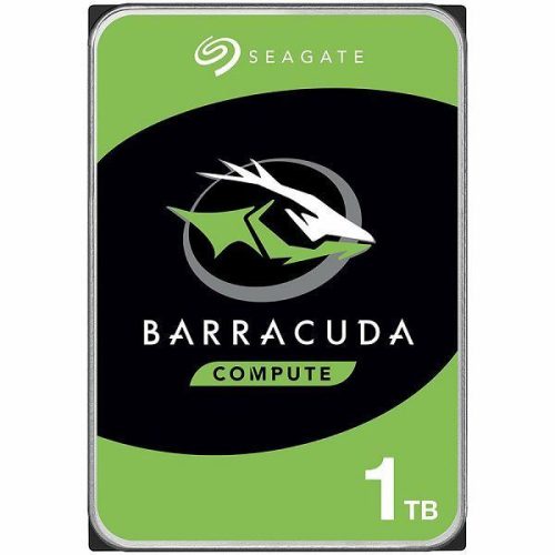 Seagate 1 TB 3,5" HDD, Barracuda, 7200 RPM, 64MB