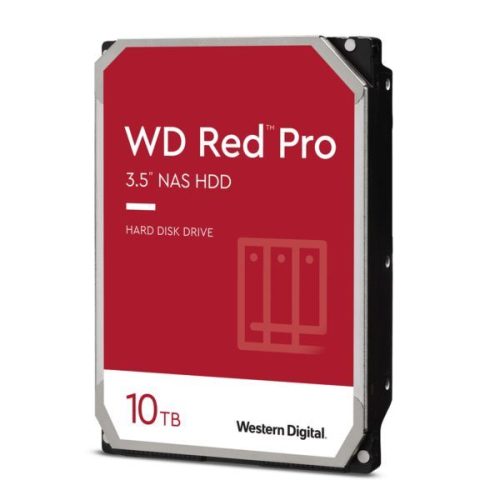 Western Digital 10 TB 3,5" HDD, 7200 RPM, WD RED Pro, 512MB