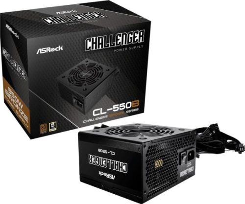 ASRock PSU Challenger CL-550B, 550W, 80 Bronze