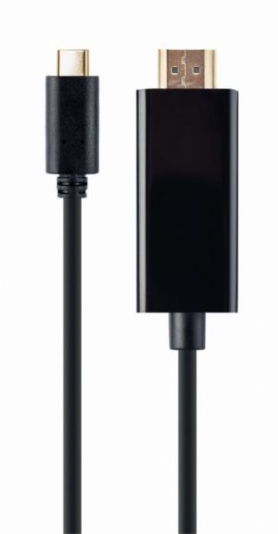 Gembird USB-C male to HDMI-male adapter, 4K 30Hz, 2 m, black