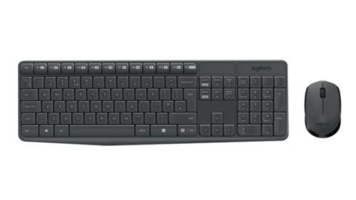 Logitech MK235 Wireless Keyboard and Mouse Combo, DE