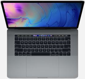 Refurbished Apple MacBook Pro 2018 15" i7-8750H 32GB 256GB SSD Space Grey