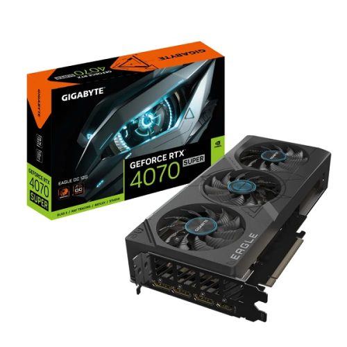 Gigabyte GF RTX4070Super EAGLE OC, 12GB, GDDR6X