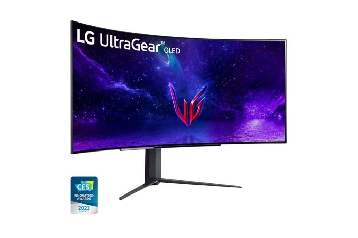 LG 45" 45GR95QE, OLED, WQHD, G-Sync, 240Hz, 0,03ms