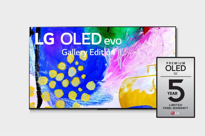 LG 55'' OLED55G23LA, 4K HDR Smart OLED TV