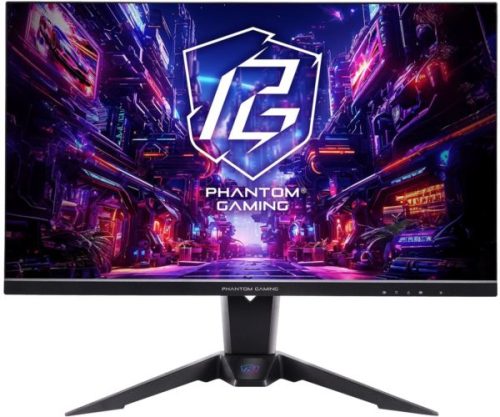 ASRock Gaming Monitor PG27QFT2A, 27", QHD, IPS, 180Hz, 1ms, WiFi Antenna