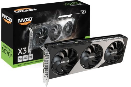 INNO3D GeForce RTX 5070 TI X3, 16GB GDDR7