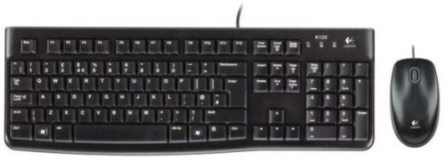 Logitech MK120 USB Keyboard and Mouse Combo, DE