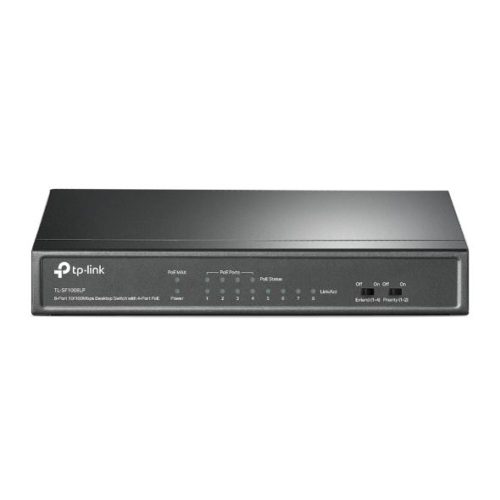 TP-Link 8-Port 10 100Mbps Desktop Switch with 4-Port PoE SF1008LP