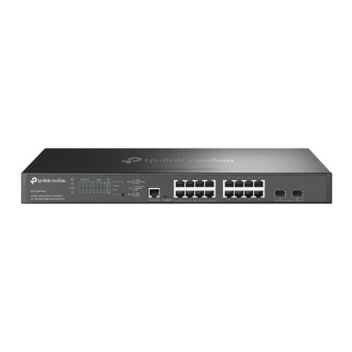 TP-Link Omada 16-Port 2.5G and 2-Port 10GE SFP L2 Managed Switch with 8-Port PoE