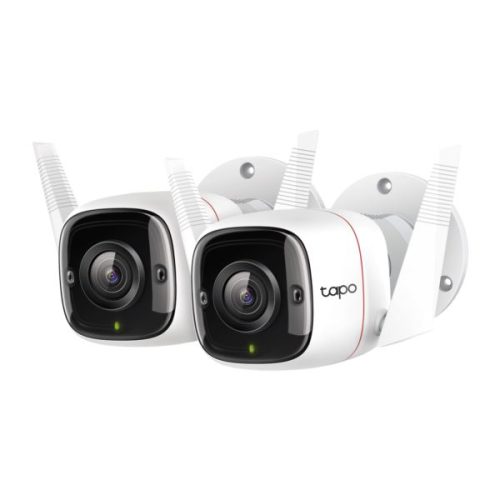 TP-Link Tapo C310P2 Outdoor Security Wi-Fi Camera, 2-Pack