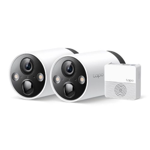 TP-Link Tapo C420S2 Smart Wi-Fi Security Camera System, 2-Camera System