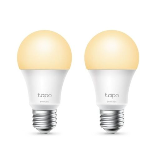 TP-Link Tapo L510E Smart Wi-Fi Light Bulb, Dimmable, 2-Pack