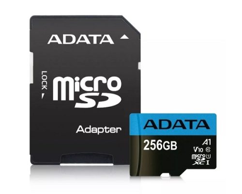 ADATA microSDXC, Class10, 100/25MBs, 256GB