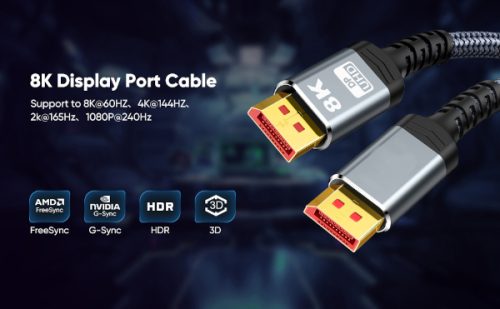 Asonic DP na DP M/M, 2m, 8K-60Hz, 4k-144Hz