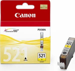 Canon tinta CLI-521Y, žuta