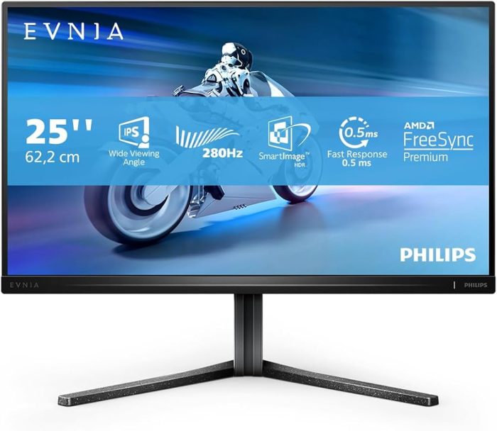 Philips IPS 25" 25M2N5200P, 2xHDMI, DP, 280Hz, HAS