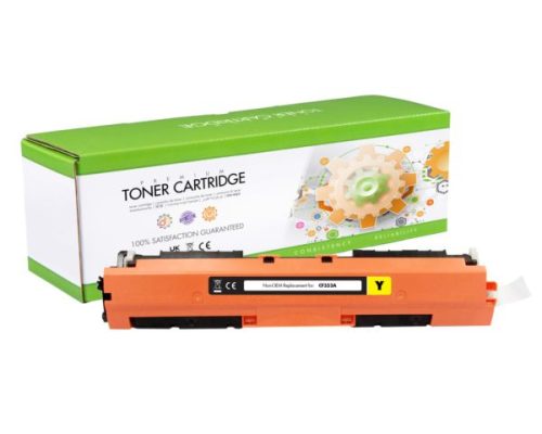 Toner Static Control HP CF352A, 130A, Yellow