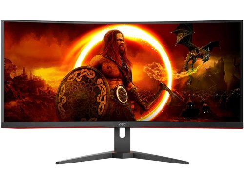 AOC LED 34", CU34G2XE, HDMIx2, DP, 144Hz, 1ms