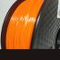 TPU filament 1.75 mm, 1 kg, dark orange