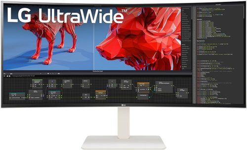 LG 37,5", 38WR85QC, 2xHDMI, DP, USB-C, 144Hz, 1ms