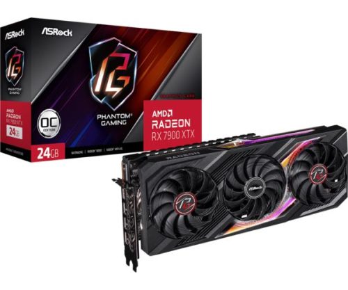 Asrock Radeon RX 7900 XTX Phantom Gaming 24GB OC, 24GB GDDR6