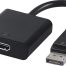 SBOX adapter DP M. -> HDMI F., 13 cm