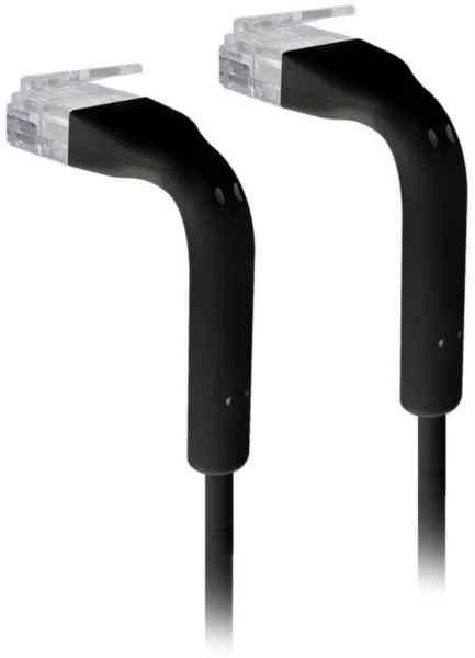 Ubiquiti U-Cable-Patch-RJ45-BK-50, UniFi Ethernet Patch Cable, 0,1m, Cat6, Black